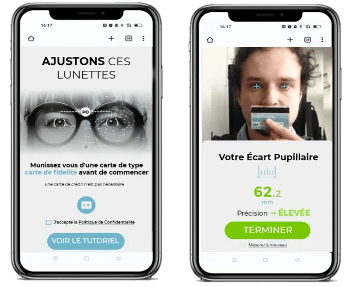 2 mock ups PD Measurement on Mobile FR_WEBP