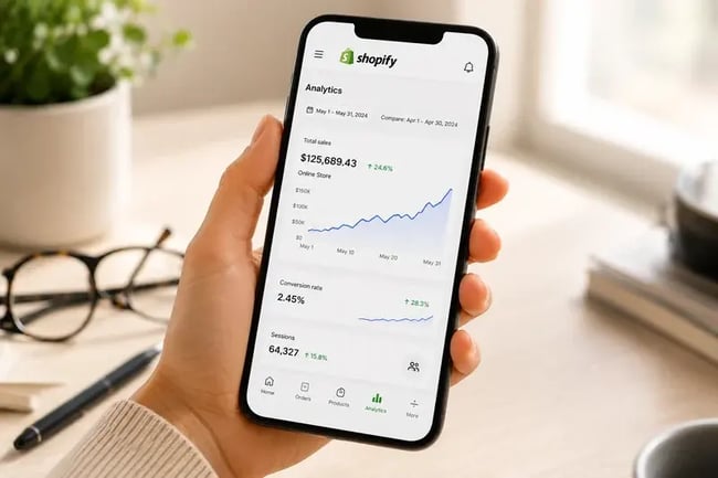 Shopify Convesions going up