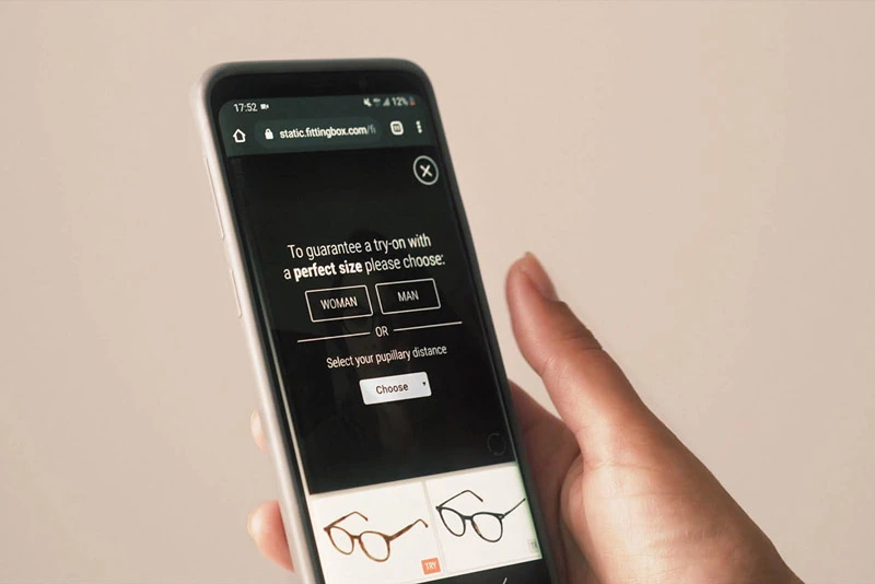 Online Glasses Try-On Tool for E-Commerce