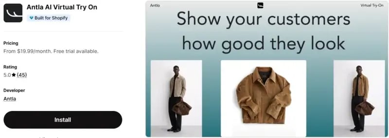 Antla en Shopify