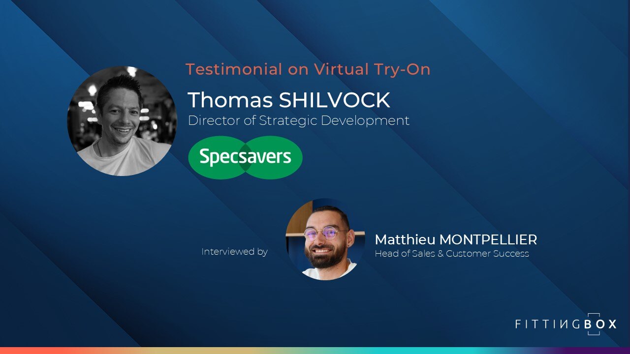 Thumbnail video Specsavers Virtual try-on