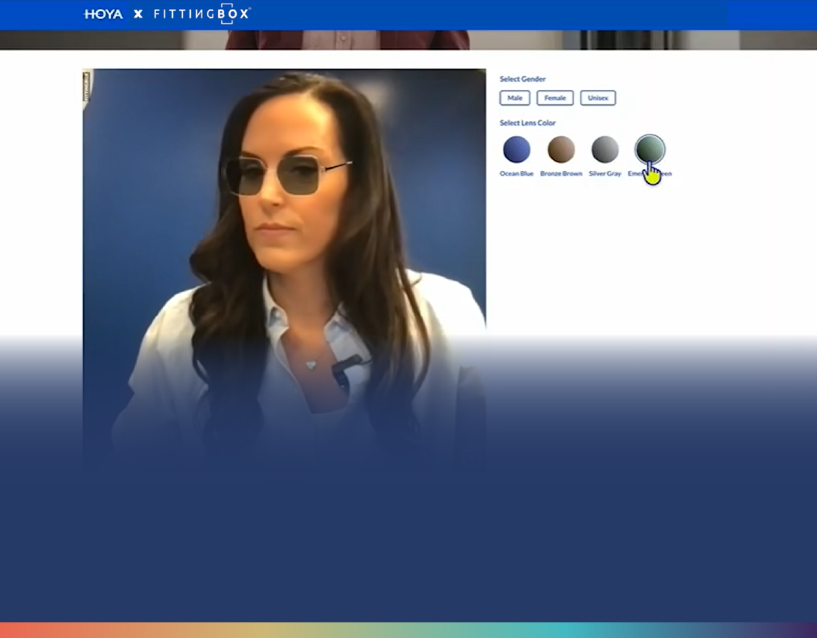 HOYA LensPreview: uma nova experiência virtual com tecnologia Fittingbox